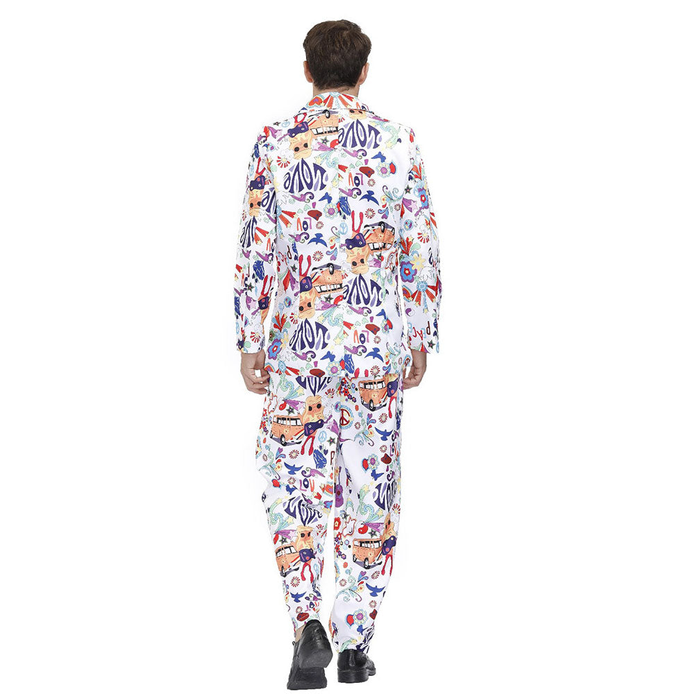 Konfetti Anzug Karneval Outfits