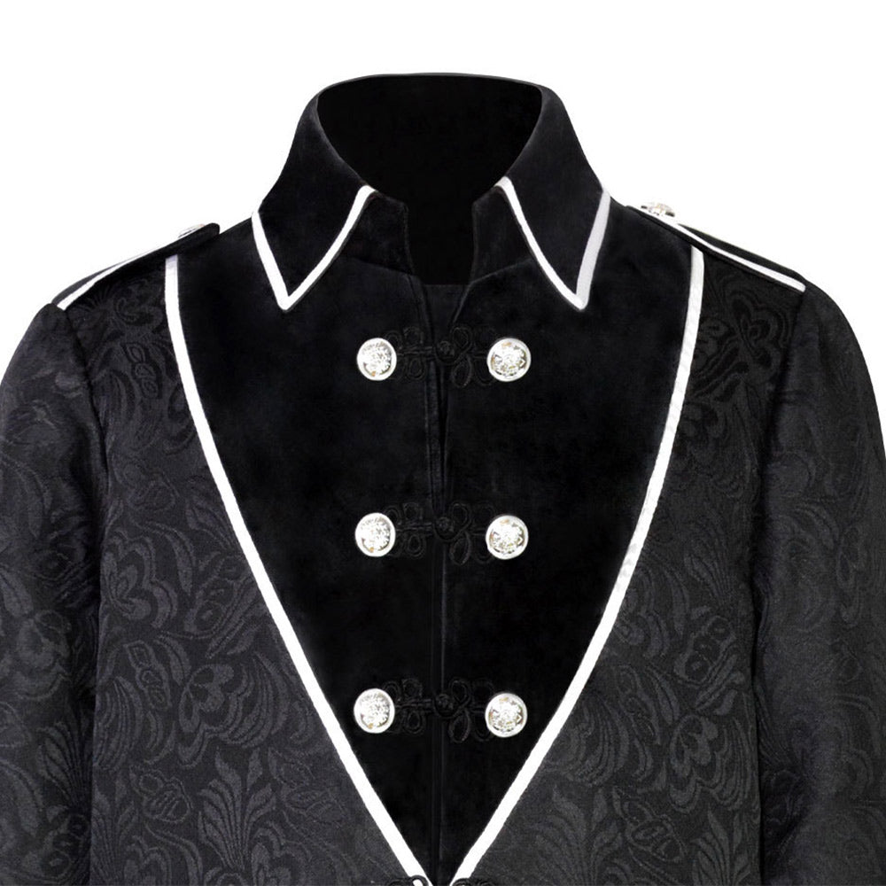 Mittelalterliche Victoria Steampunk Trench Frock Outwear Vintage Prinz Overcoat Renaissance Jacke Cosplay Kostüm