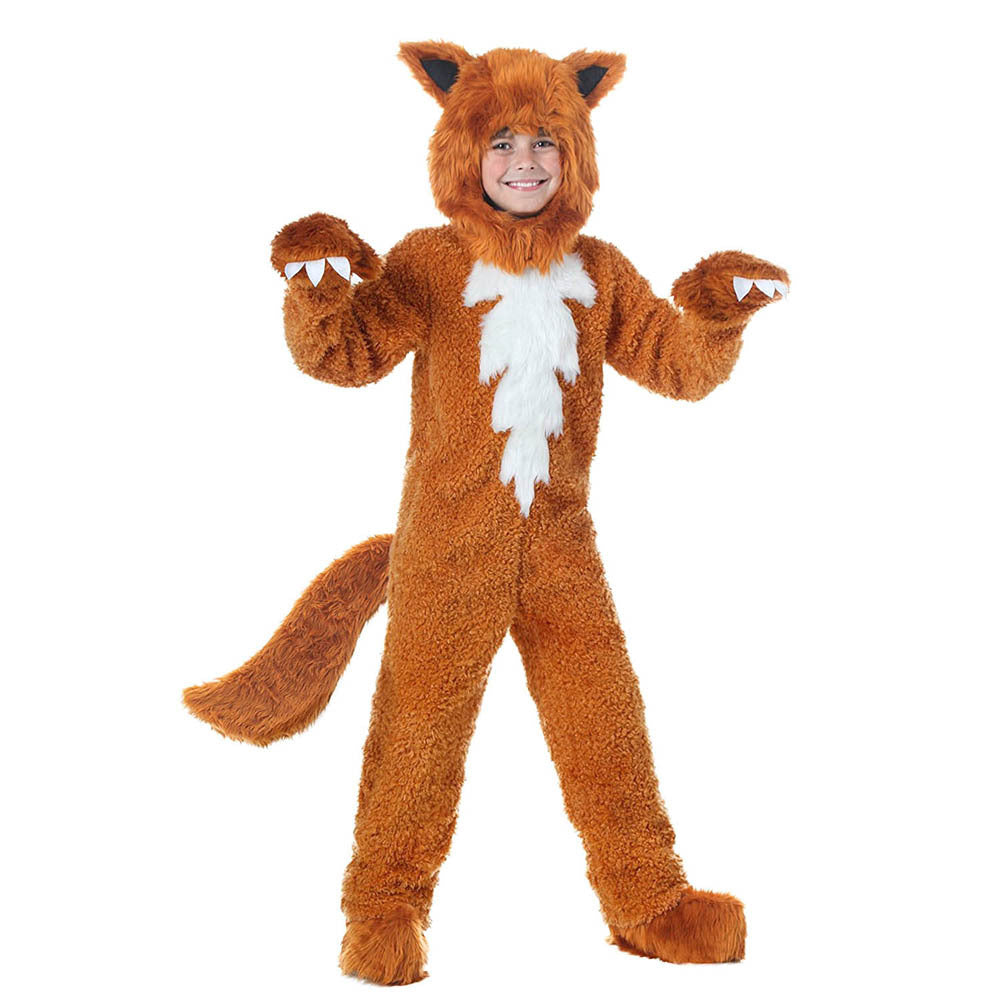 Kinder Kostüme Kinder Fuchs Kostüm auch als Schlafanzug Tier Overall