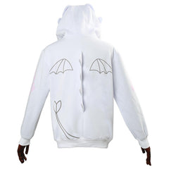 Drachenzähmen leicht gemacht 3 Die geheime Welt Toothless Hoodie Pullover mit Kaputze Pulli für Erwachsene Weiß Hoodie - Karnevalkostüme
