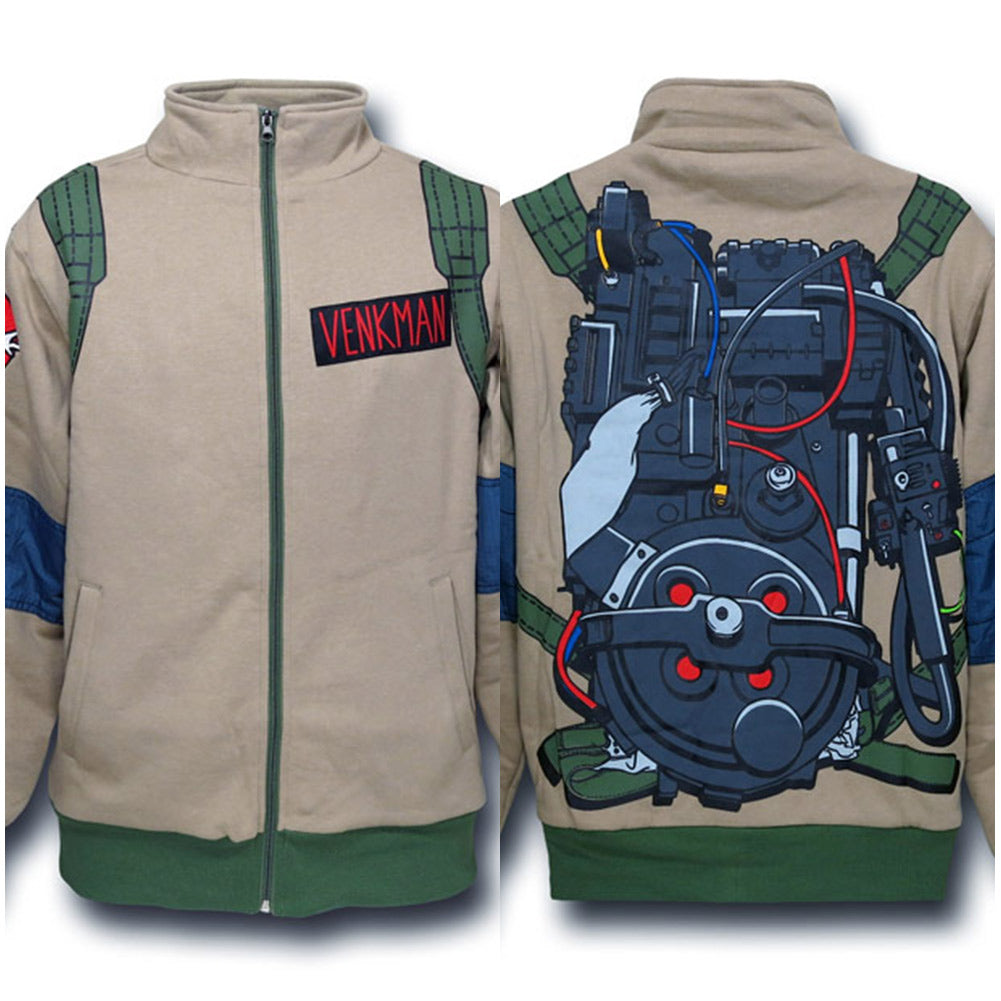 Ghostbusters Baseball Uniform Jacke Cosplay Erwachsene Hoodie 3D Druck Sweatshirt