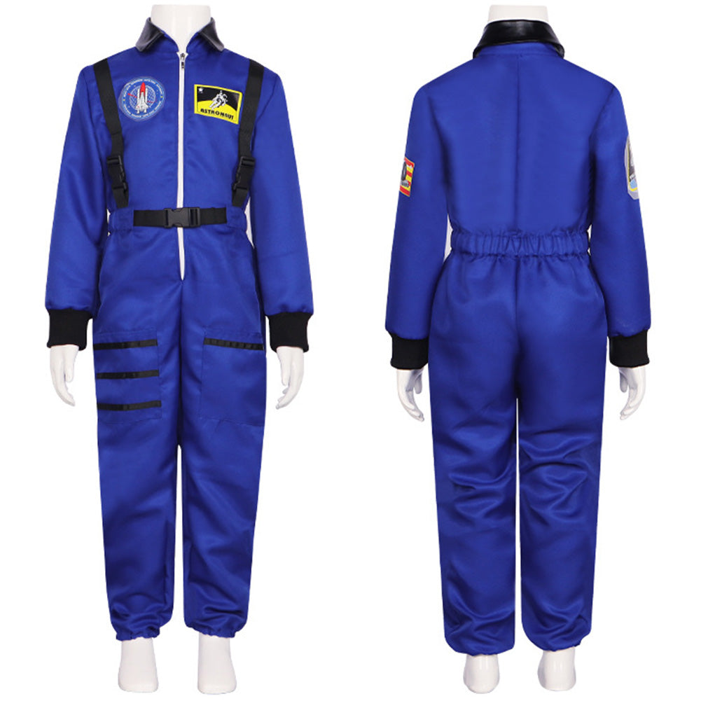 Astronaut Halloween Cosplay unisex Kostüm Weltraum Kostüm Gruppen Party Bühnenshow Kostüm