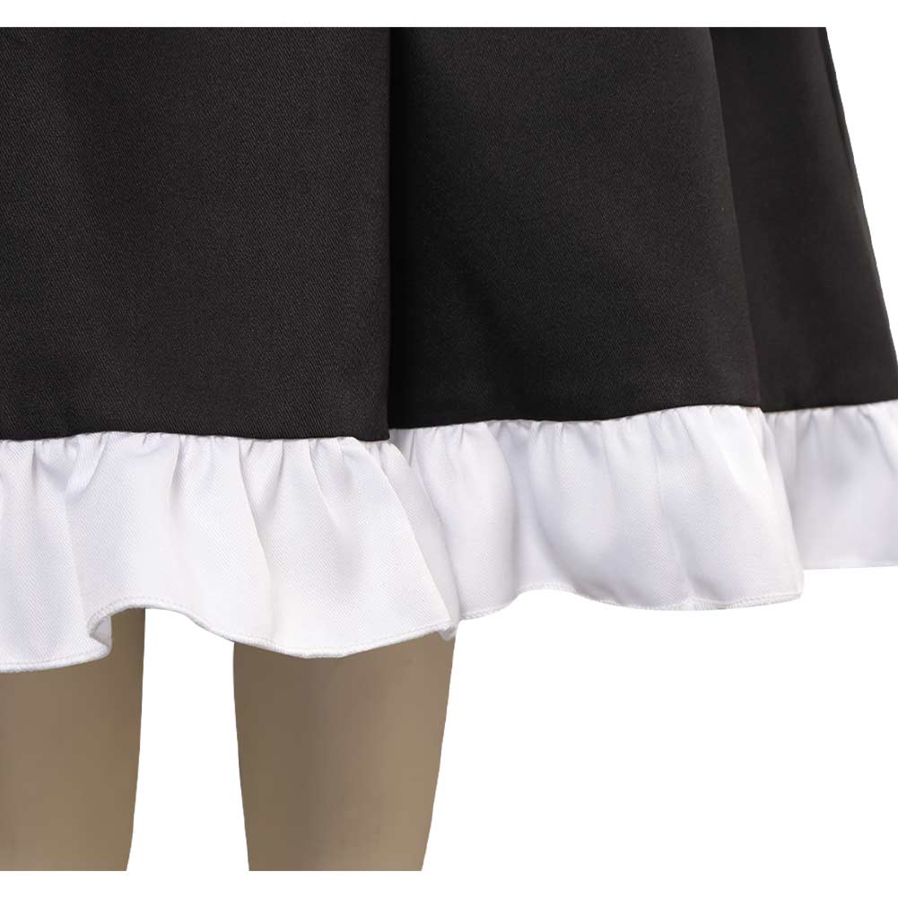 Damen Cosplay Kostüm Outfits Halloween Karneval Party Anzug Maid Schürze Kleid