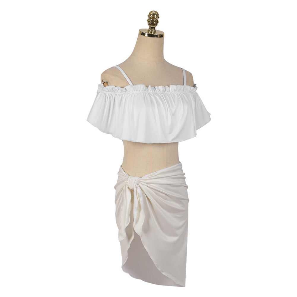 Damen Badeanzug Sommer Kostüm Outfits Halloween Karneval Party Verkleidung Anzug