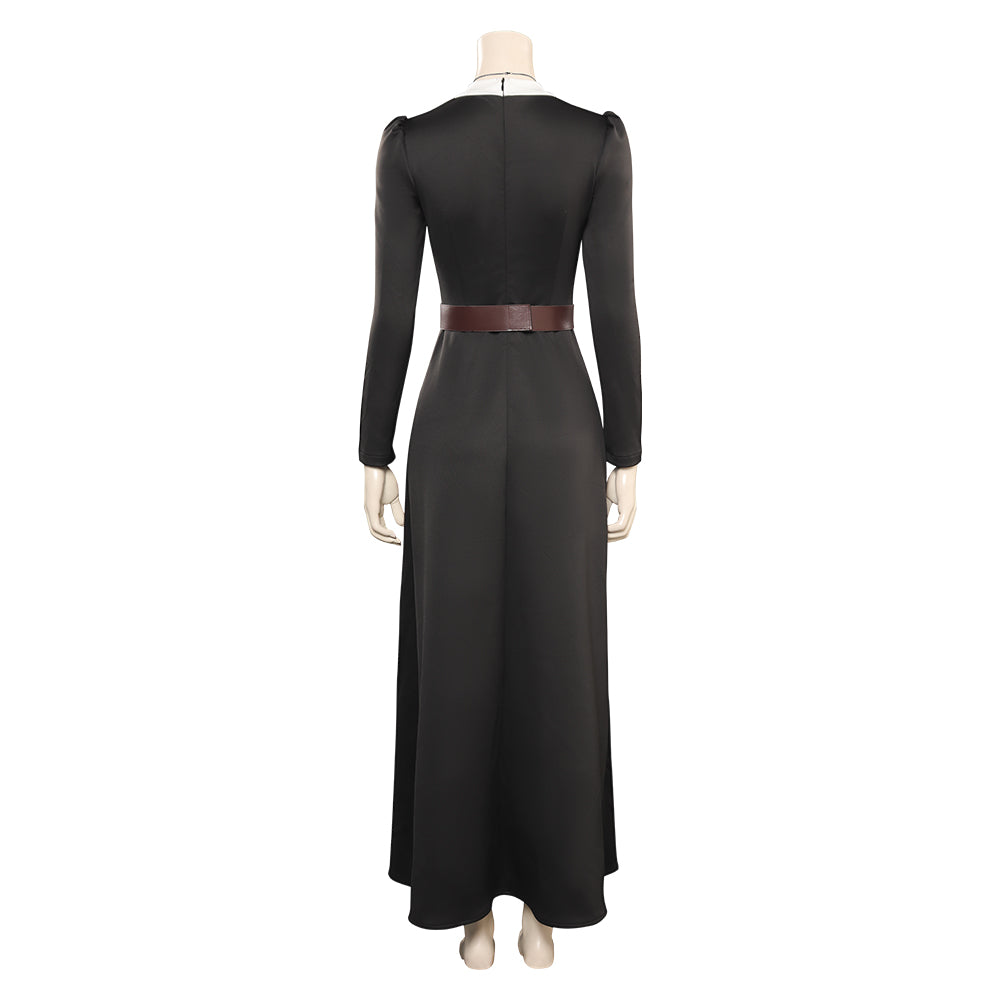 Damen Die Nonne Halloween Cosplay Kostüm Outfits Halloween Karneval Anzug
