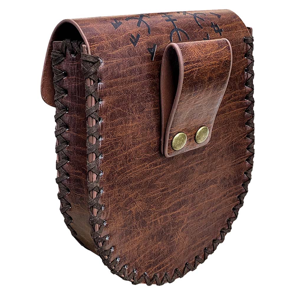 Damen mittelalterliche Retro-Tasche Wikinger Stil Cosplay Gürteltasche Halloween Karneval Kostüm Zubehör
