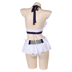 Damen Tifa Cosplay Kostüm Outfits Halloween Karneval Anzug Final Fantasy Bademode