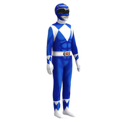 Kinder Mighty Morphin Power Rangers Billy Cosplay Kostüm Halloween Karneval Jumpsuit