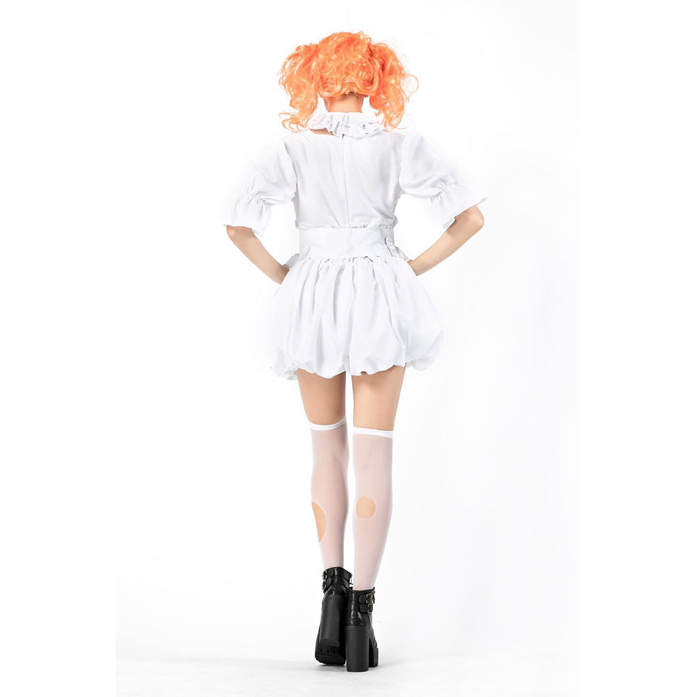 Erwachsene Clown Joker Cosplay Kostüm Outfits Halloween Karneval Kleid