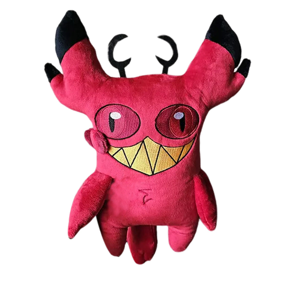 Hazbin Hotel Alastor Plüschtiere Cartoon weiche Plüschpuppen Maskottchen Geburtstag Weihnachtsgeschenk