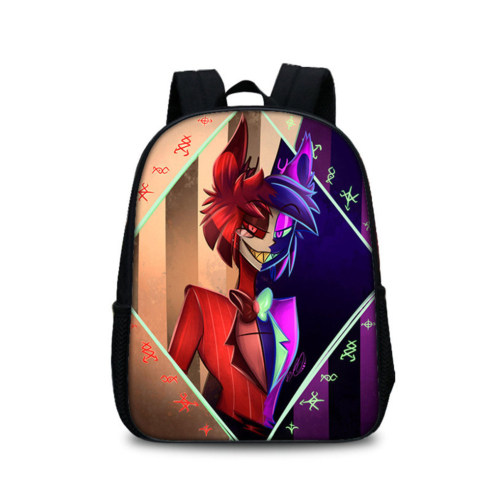 Hazbin Hotel Alastor Umhängetasche Crossbody Segeltuchtaschen Schultasche