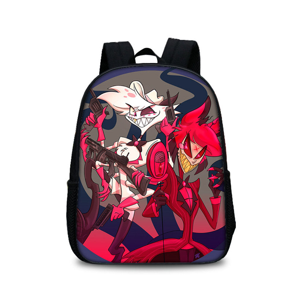 Hazbin Hotel Alastor Umhängetasche Crossbody Segeltuchtaschen Schultasche