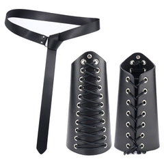 Herren Ritter Cosplay Mittelalter Kostüm Outfits Halloween Karneval Anzug