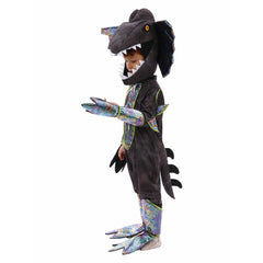Kinder Antiker Dilophosaurus Cosplay Kostüm Outfits Halloween Karneval Anzug