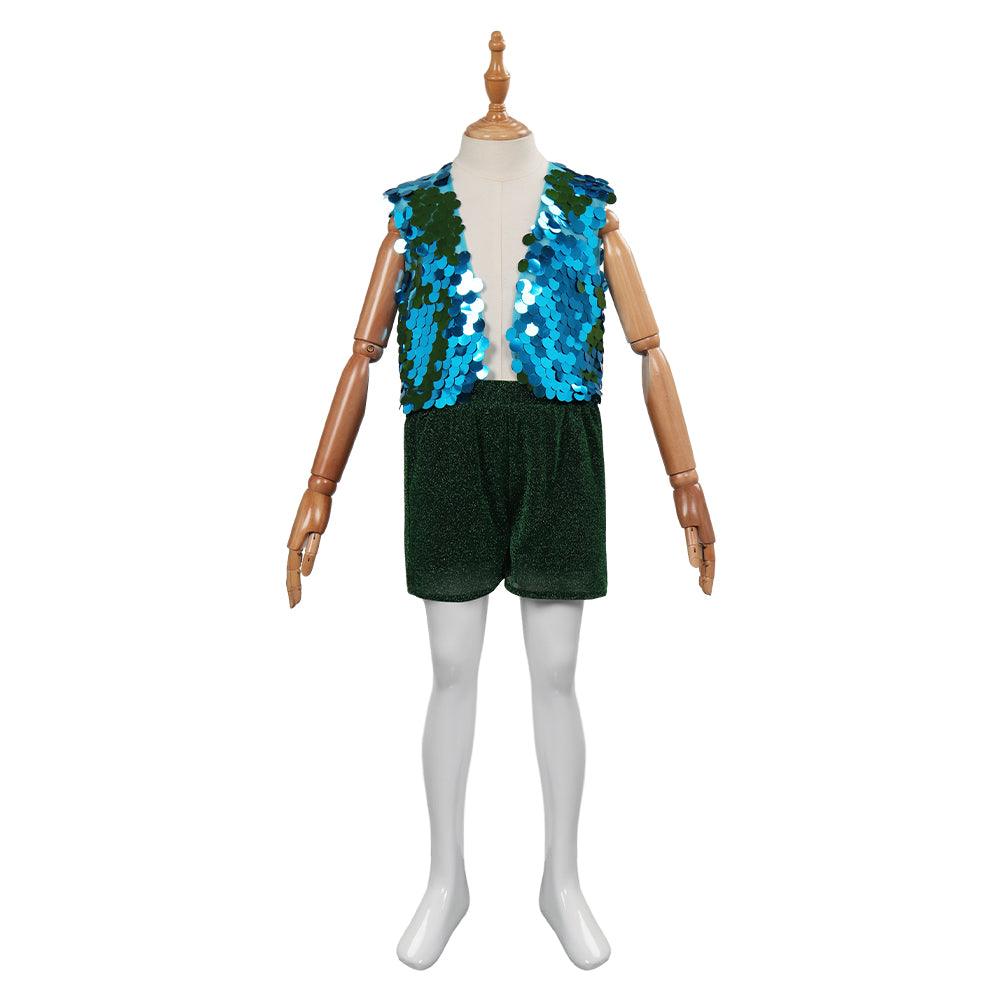 Kinder Halloween Masquerade Party Cosplay Kostüm Outfits Halloween Karneval Anzug