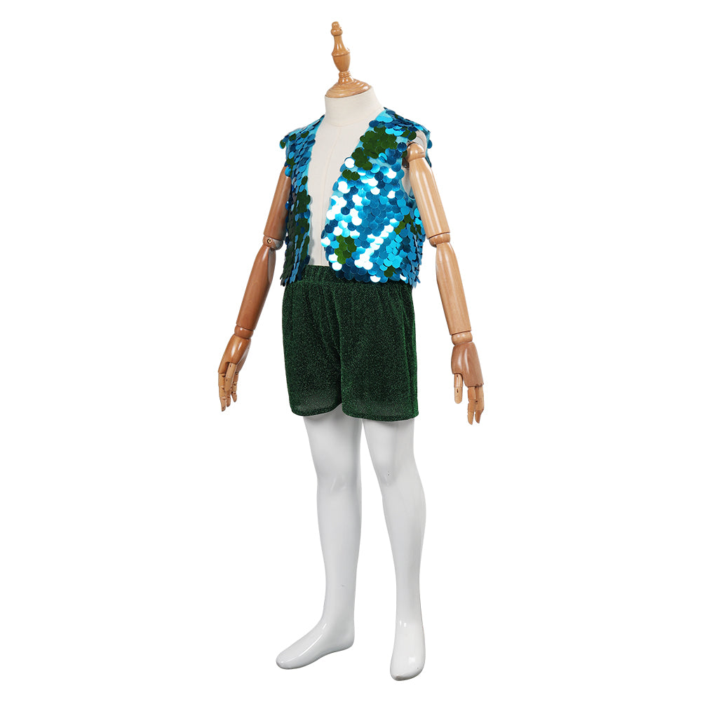Kinder Halloween Masquerade Party Cosplay Kostüm Outfits Halloween Karneval Anzug
