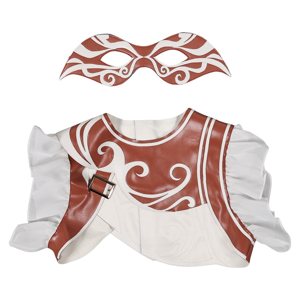 Kinder Kitty Kostüm Outfits Halloween Karneval Anzug Urlaub verkleiden sich Auge Maske Kitty