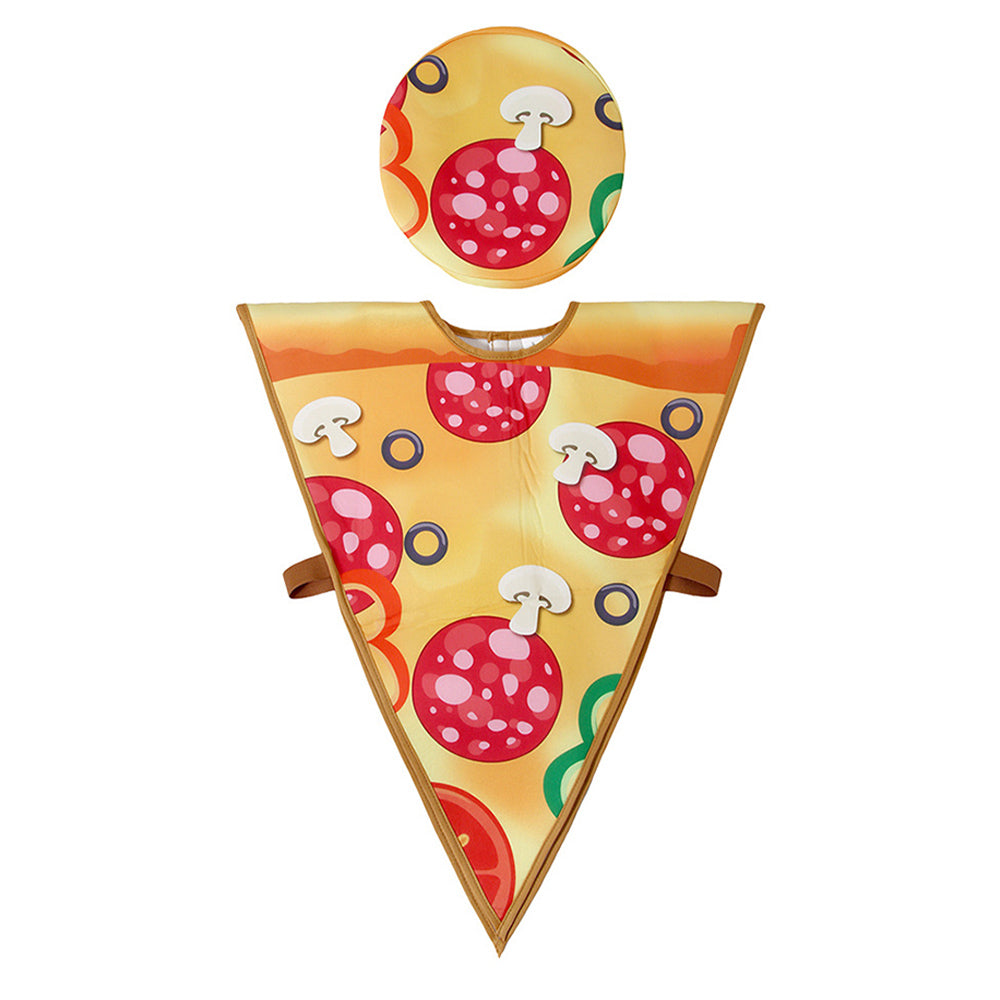 Kinder Pizza Bühne Auftritt Kleidung Cosplay Kostüm Outfits Halloween Karneval Anzug