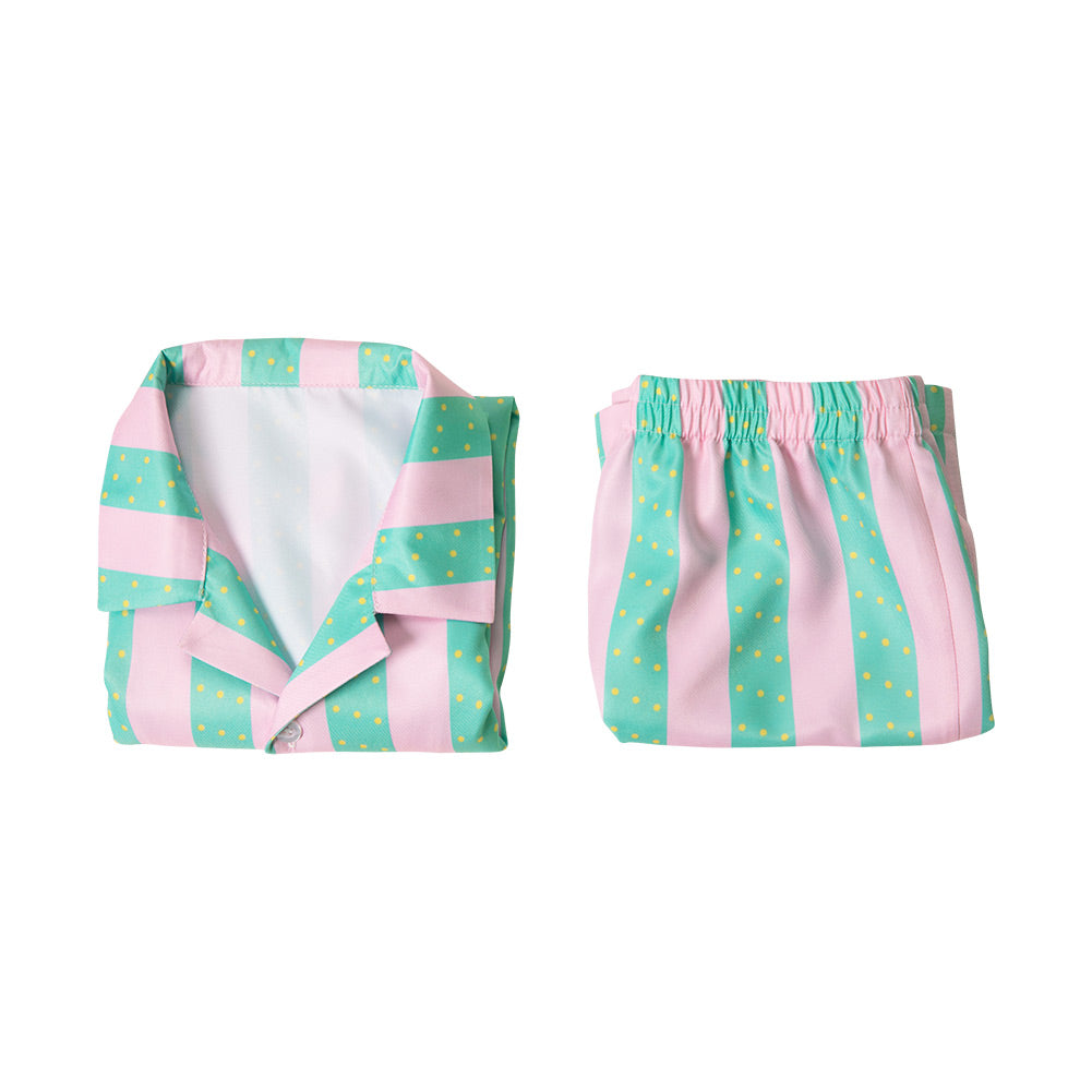 Kinder Strand Shirt Badeshorts Set Cosplay Kostüm Outfits Halloween Karneval Anzug