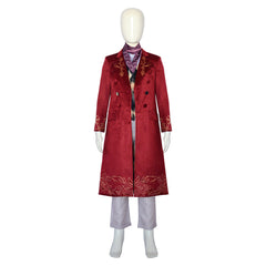 Kinder Wonka  Kostüm Charlie Und Die Schokoladenfabrik Cosplay Outfits Halloween Karneval Anzug