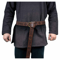 mittelalterliche Gürtel Wikinger Stil Keltischer Cosplay Gürtel Gürtelband Halloween Karneval Kostüm Zubehör