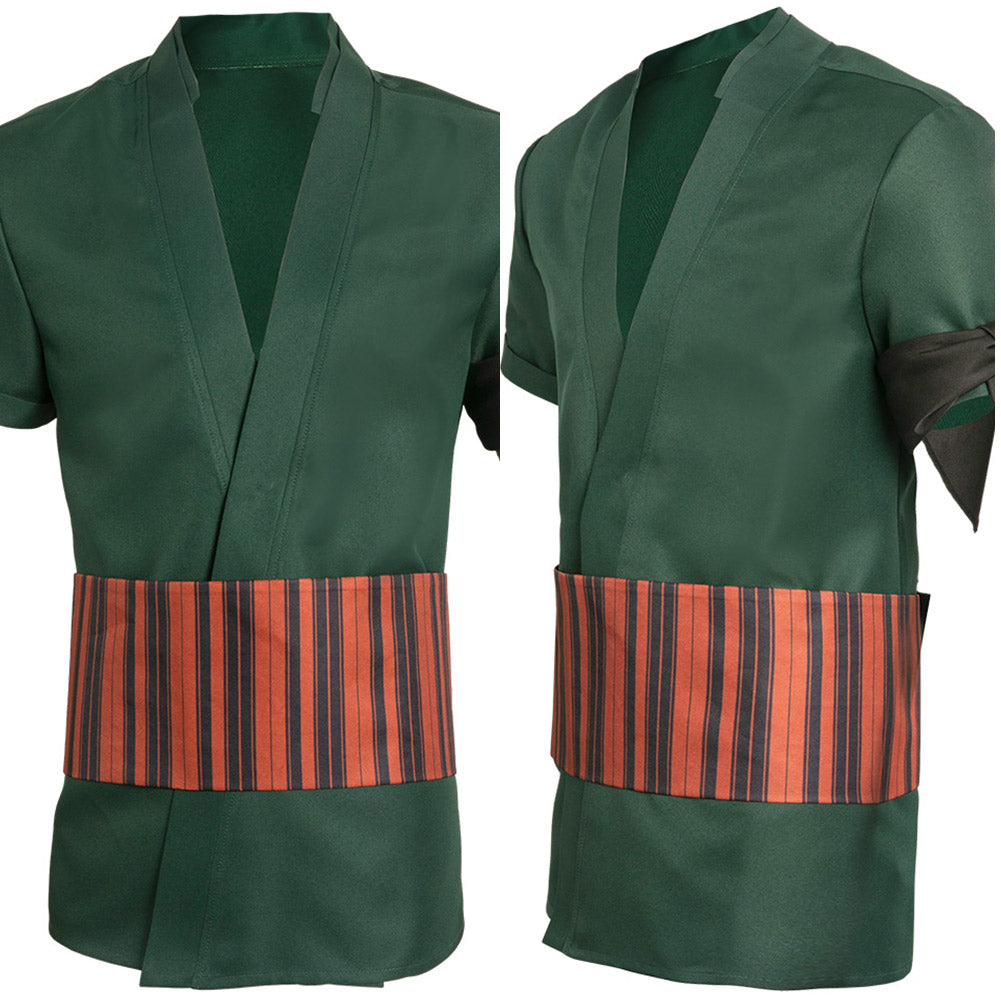 one piece Top Cosplay Kostüm Outfits Halloween Karneval Anzug zoro Anime