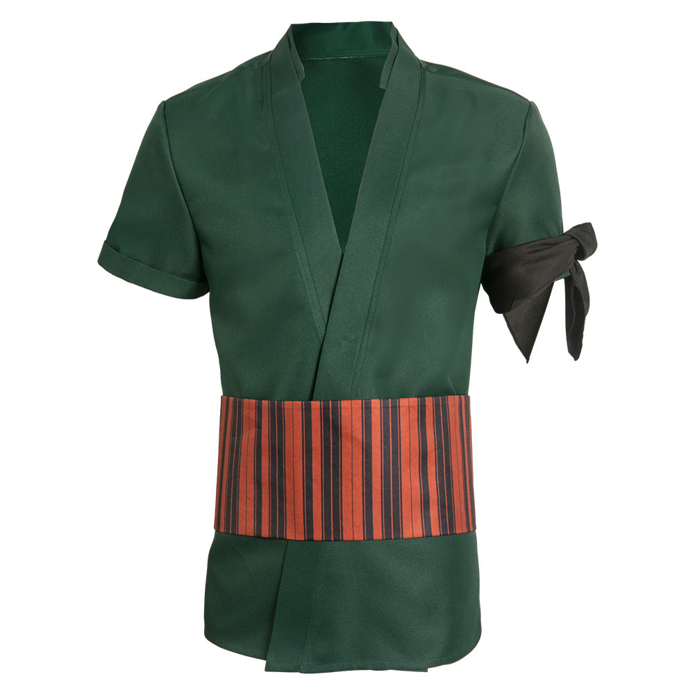 one piece Top Cosplay Kostüm Outfits Halloween Karneval Anzug zoro Anime