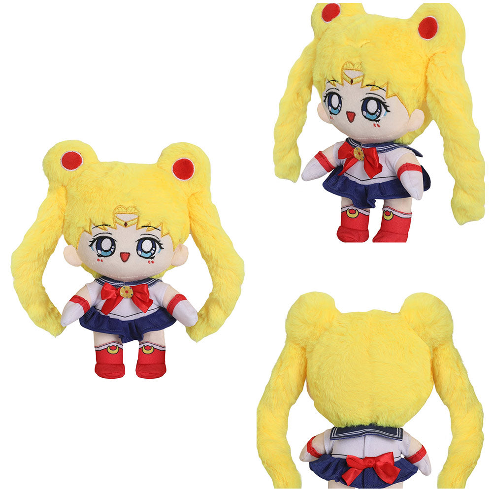 Sailor Moon Tsukino Usagi Plüschtiere Cartoon weiche Plüschpuppen Maskottchen Geburtstag Weihnachtsgeschenk Anime