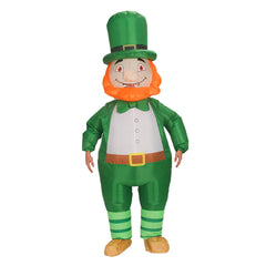 St. Patrick Cosplay Aufblasbares Kostüm Aufblasen Fancy Party Halloween Karneval Party Anzug