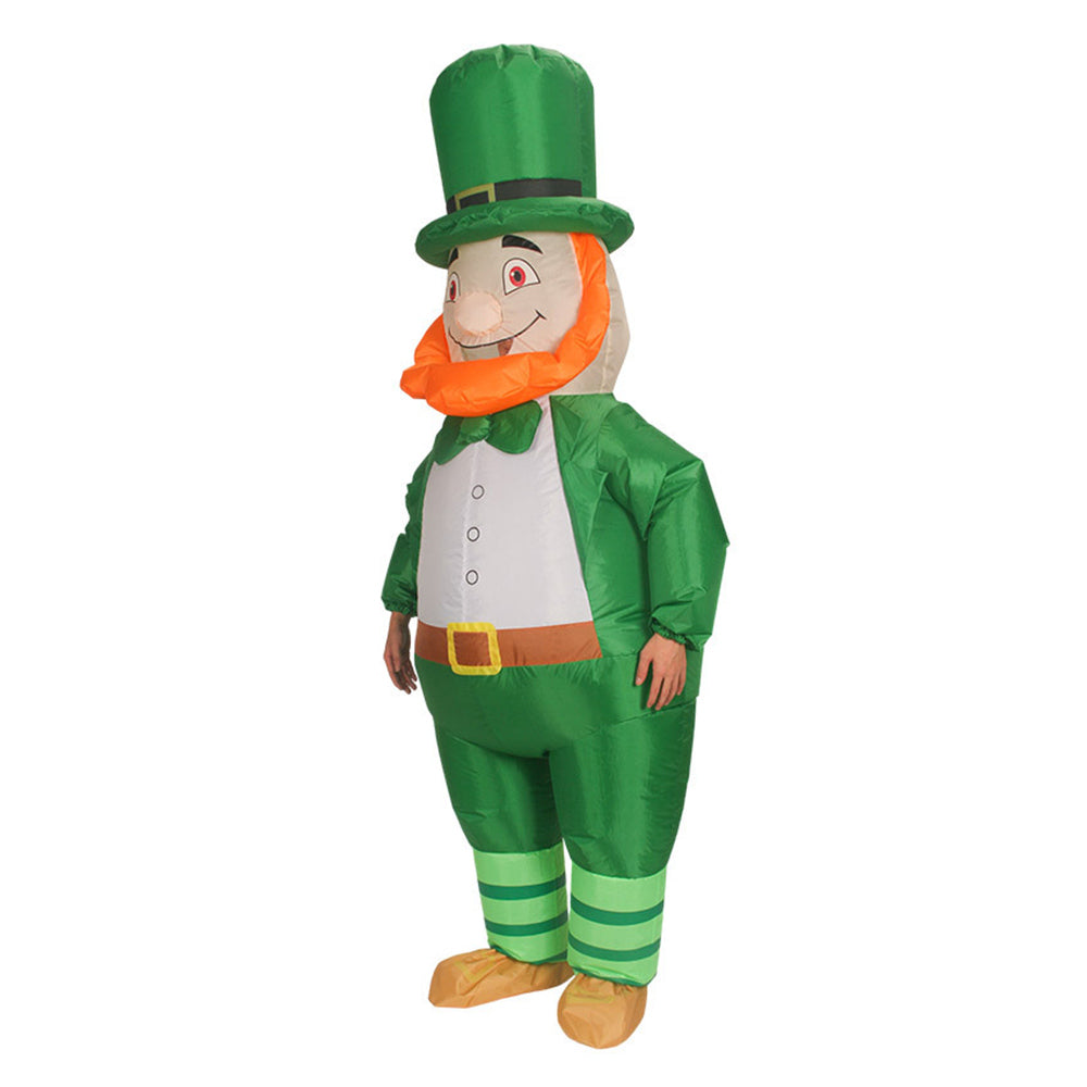 St. Patrick Cosplay Aufblasbares Kostüm Aufblasen Fancy Party Halloween Karneval Party Anzug