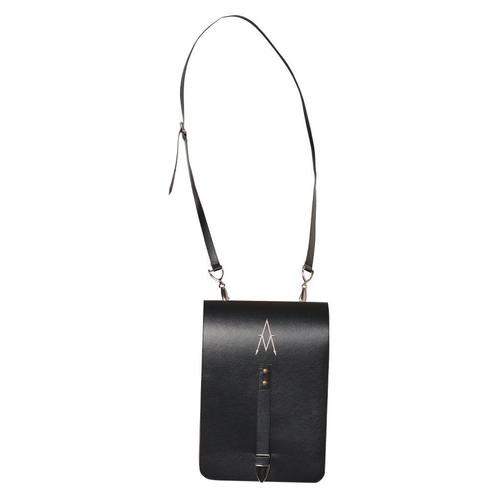 Umhängetasche Cosplay Crossbody PU-Ledertasche Unisex Messenger Bag Coriolanus Snow Umhängetaschen