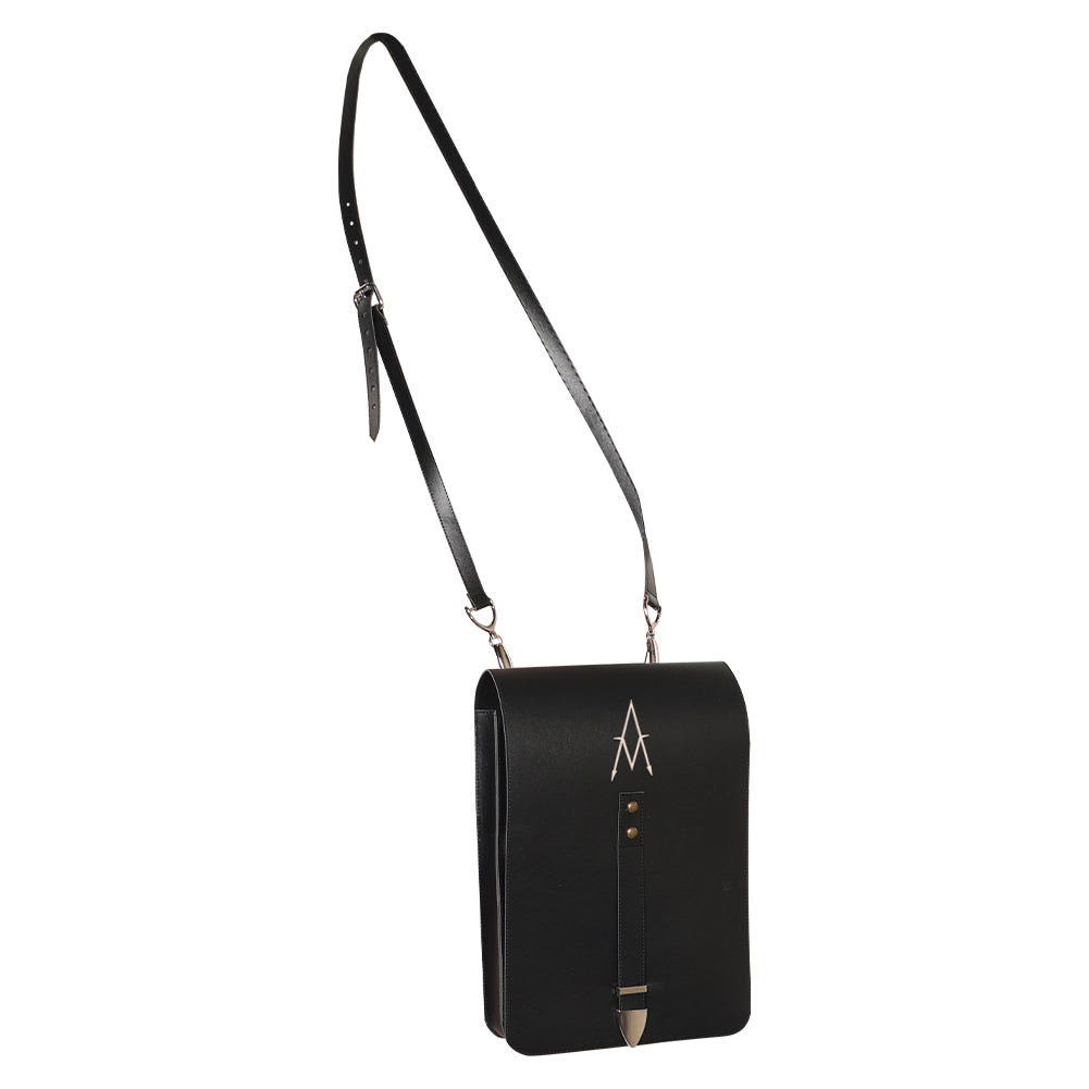 Umhängetasche Cosplay Crossbody PU-Ledertasche Unisex Messenger Bag Coriolanus Snow Umhängetaschen