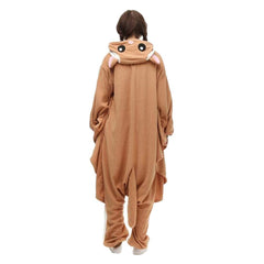 unisex Eichhörnchen Jumpsuit Cosplay Kostüm Outfits Schlafenanzug  Halloween Karneval Anzug