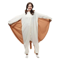 unisex Eichhörnchen Jumpsuit Cosplay Kostüm Outfits Schlafenanzug  Halloween Karneval Anzug